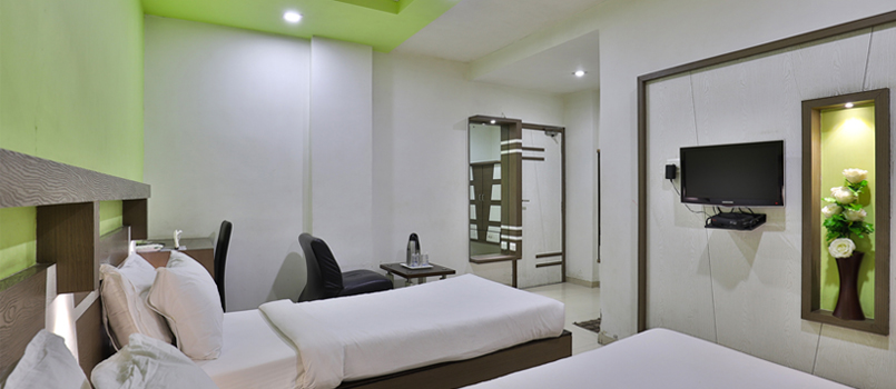 All rooms has AC, Wi-Fi, Internet facilities at Hotel Merit Surat